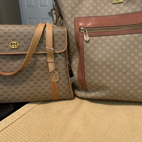 Vintage Celine Macadam Bucket Bag - Picture 14 of 14